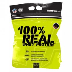 100% REAL WHEY PROTEIN (10 lbs) - 124+ servings